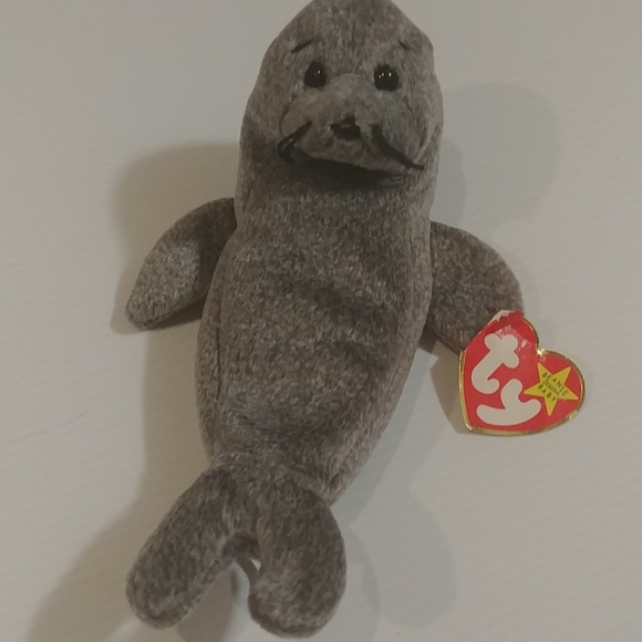 1999 Ty Slippery the Seal - Picture 1 of 4